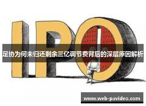足协为何未归还剩余三亿调节费背后的深层原因解析 足协为何未归还剩余三亿调节费背后的深层原因解析